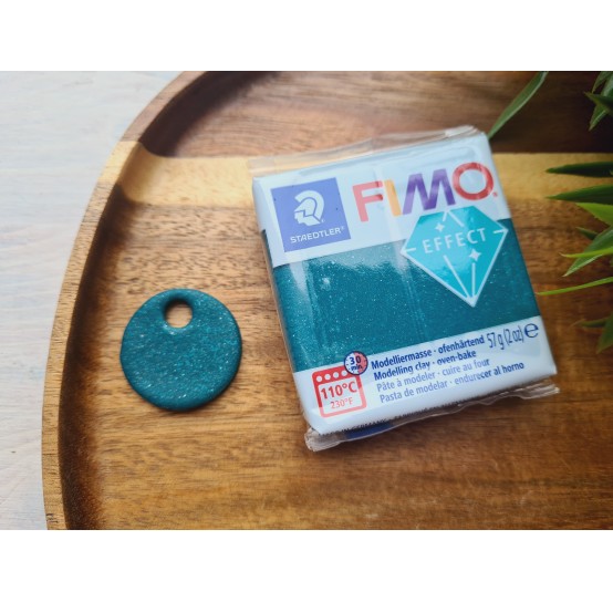 FIMO Effect, green (galaxy), Nr.562, 57g (2oz), oven-hardening polymer clay, STAEDTLER