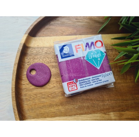 FIMO Effect, purple (galaxy), Nr.602, 57g (2oz), oven-hardening polymer clay, STAEDTLER