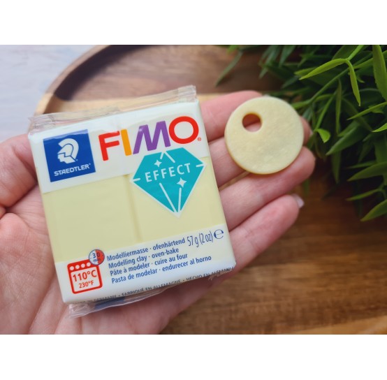 FIMO Effect, citrine quartz (gemstone), Nr.106, 57g (2oz), oven-hardening polymer clay, STAEDTLER