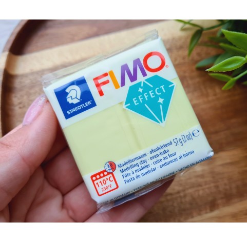 FIMO Effect, citrine quartz (gemstone), Nr.106, 57g (2oz), oven-hardening polymer clay, STAEDTLER