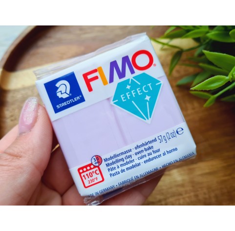 FIMO Effect, rose quartz (gemstone), Nr.206, 57g (2oz), oven-hardening polymer clay, STAEDTLER