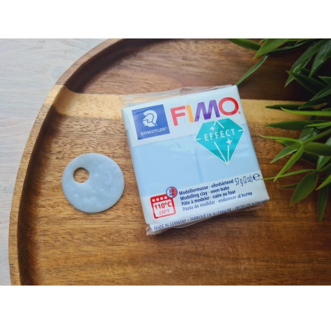 FIMO Effect, blue ice quartz (gemstone), Nr.306, 57g (2oz), oven-hardening polymer clay, STAEDTLER