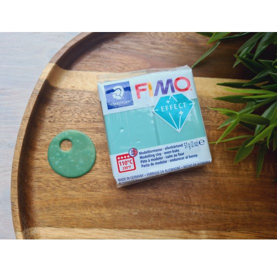 FIMO Effect, jade green (gemstone), Nr.506, 57g (2oz), oven-hardening polymer clay, STAEDTLER