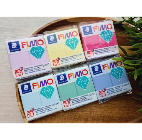 FIMO Effect, ruby quartz (gemstone), Nr.286, 57g (2oz), oven-hardening polymer clay, STAEDTLER