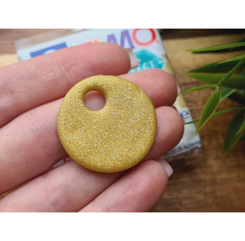 FIMO Effect, gold (glitter), Nr.112, 57g (2oz), oven-hardening polymer clay, STAEDTLER