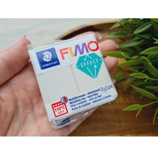 FIMO Effect, Mother Of Pearl (metallic), Nr. 08, 57g (2oz), oven-hardening polymer clay, STAEDTLER