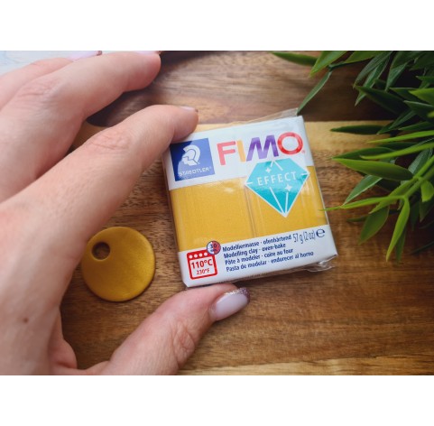 FIMO Effect, gold (metallic), Nr. 11, 57g (2oz), oven-hardening polymer clay, STAEDTLER