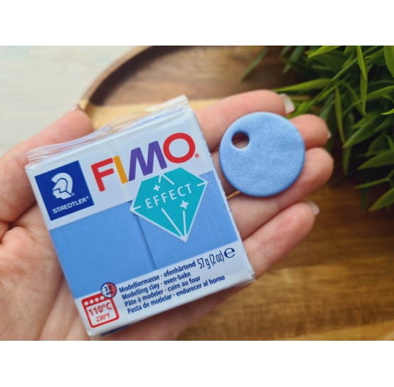 FIMO Effect, metallic blue (metallic), Nr.31, 57g (2oz), oven-hardening polymer clay, STAEDTLER