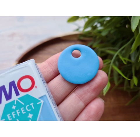 FIMO Effect, neon blue (neon), Nr. 301, 57g (2oz), oven-hardening polymer clay, STAEDTLER