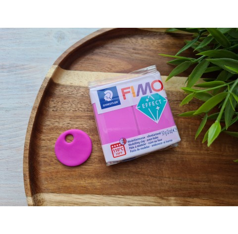 FIMO Effect, neon purple (neon), Nr. 601, 57g (2oz), oven-hardening polymer clay, STAEDTLER