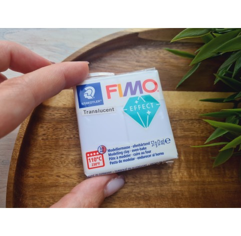 FIMO Effect, translucent, Nr. 014, 57g (2oz), oven-hardening polymer clay, STAEDTLER