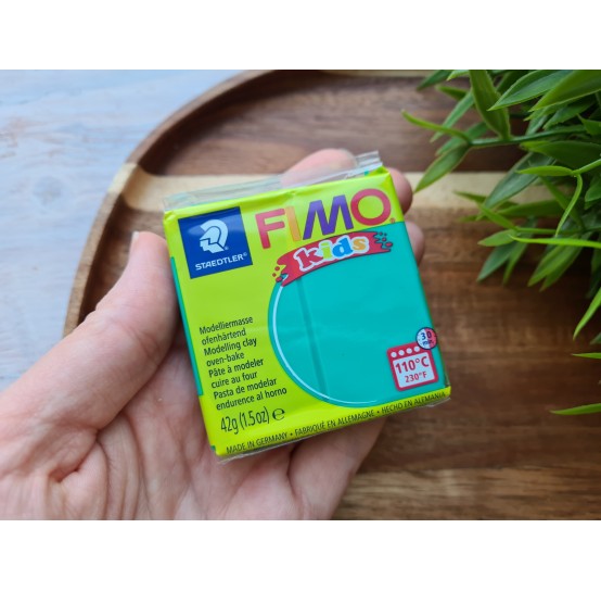 FIMO Kids, green, Nr. 5, 42g (1.5oz), oven-hardening polymer clay, STAEDTLER