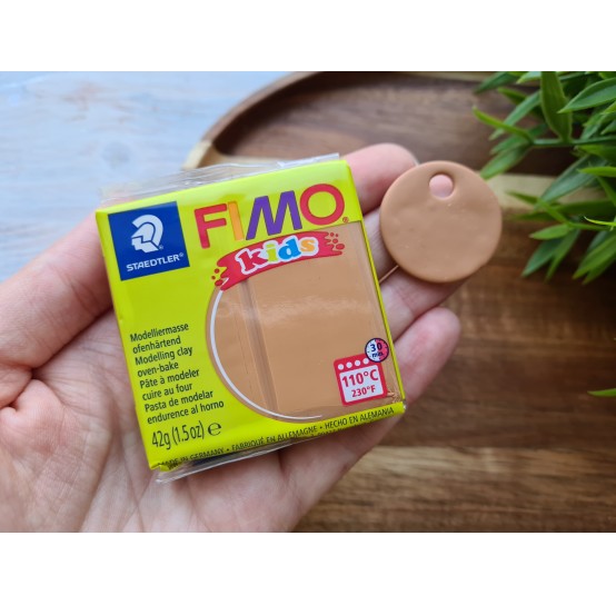 FIMO Kids, light brown, Nr. 71, 42g (1.5oz), oven-hardening polymer clay, STAEDTLER