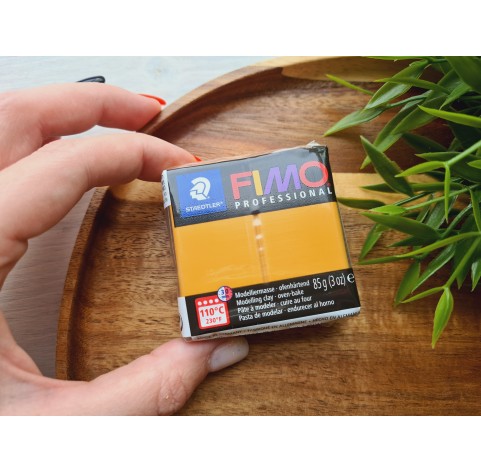 FIMO Professional, ochre, Nr. 17, 85g (3oz), oven-hardening polymer clay, STAEDTLER