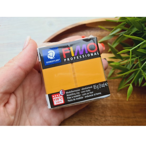 FIMO Professional, ochre, Nr. 17, 85g (3oz), oven-hardening polymer clay, STAEDTLER