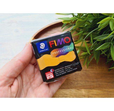 FIMO Professional, ochre, Nr. 17, 57g (3oz), oven-hardening polymer clay, STAEDTLER