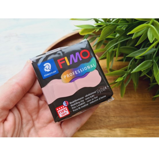 FIMO Professional, dusty pink, Nr. 20, 57g (3oz), oven-hardening polymer clay, STAEDTLER