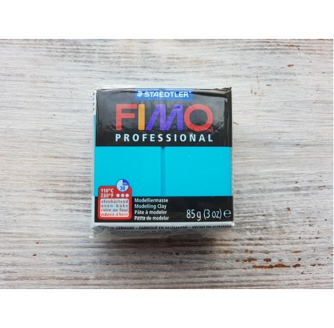 FIMO Professional, turquoise, Nr. 32, 85g (3oz), oven-hardening polymer clay, STAEDTLER