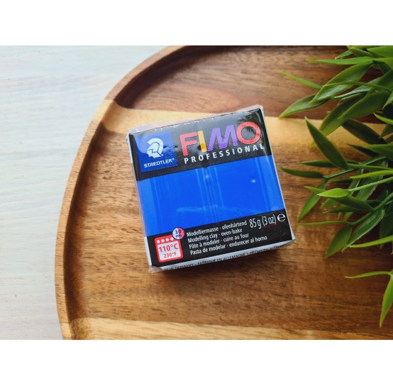 FIMO Professional, ultramarine, Nr. 33, 85g (3oz), oven-hardening polymer clay, STAEDTLER