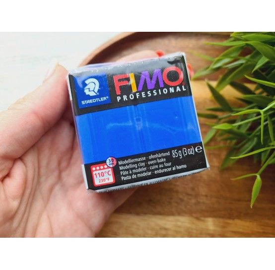 FIMO Professional, ultramarine, Nr. 33, 85g (3oz), oven-hardening polymer clay, STAEDTLER