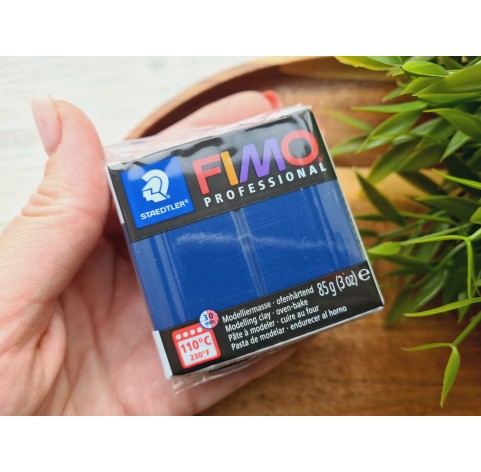 FIMO Professional, navy blue, Nr. 34, 85g (3oz), oven-hardening polymer clay, STAEDTLER