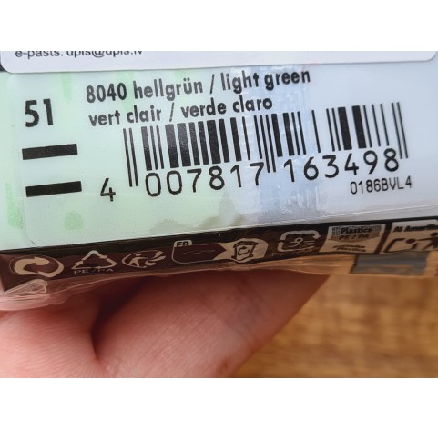 FIMO Professional, light green, Nr. 51, 57g (3oz), oven-hardening polymer clay, STAEDTLER