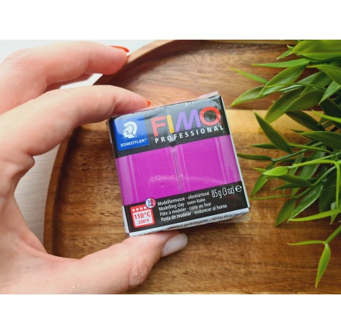 FIMO Professional, violet, Nr. 61, 85g (3oz), oven-hardening polymer clay, STAEDTLER