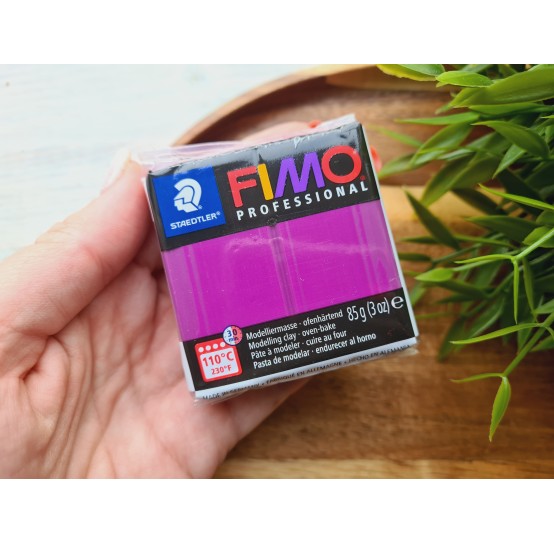 FIMO Professional, violet, Nr. 61, 85g (3oz), oven-hardening polymer clay, STAEDTLER