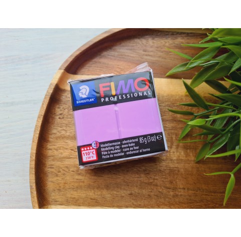 FIMO Professional, lavender, Nr. 62, 85g (3oz), oven-hardening polymer clay, STAEDTLER