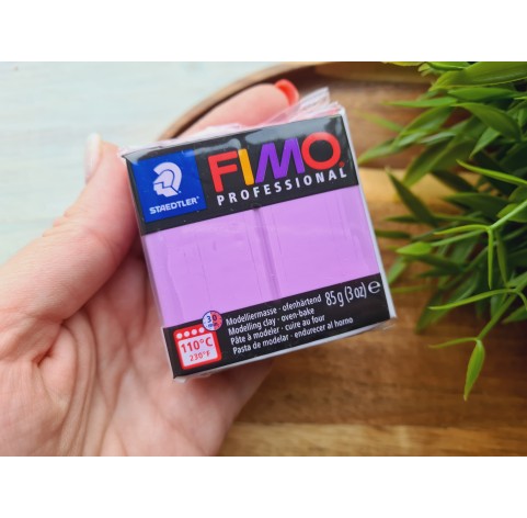 FIMO Professional, lavender, Nr. 62, 85g (3oz), oven-hardening polymer clay, STAEDTLER