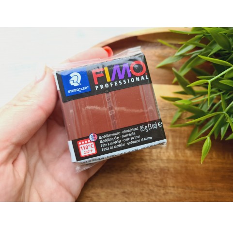 FIMO Professional, chocolate, Nr. 77, 85g (3oz), oven-hardening polymer clay, STAEDTLER