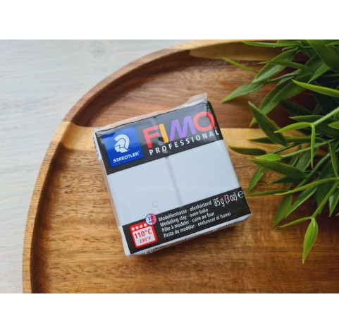 FIMO Professional, dolphin grey, Nr. 80, 85g (3oz), oven-hardening polymer clay, STAEDTLER