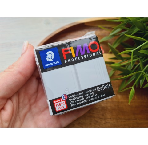 FIMO Professional, dolphin grey, Nr. 80, 85g (3oz), oven-hardening polymer clay, STAEDTLER