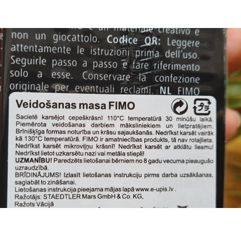 FIMO Professional, champagne, Nr. 02, 454g (1lb), BIG PACK, oven-hardening polymer clay, STAEDTLER