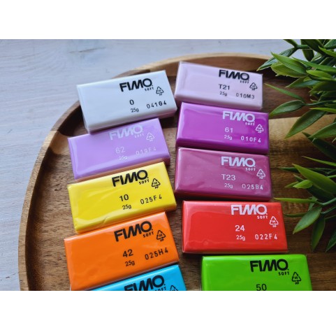 FIMO Brilliant pack of 12 colors, 300g (10.58oz), oven-hardening polymer clay, STAEDTLER