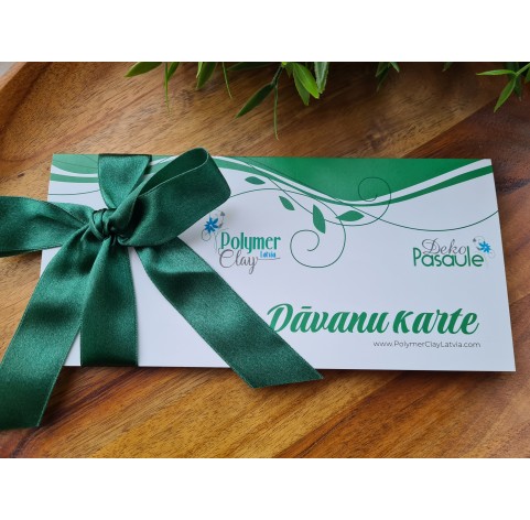 Gift card with value 90 EUR