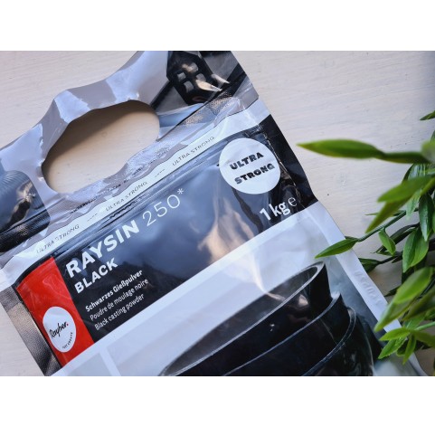 Instant moulding compound Raysin 250, black, 1 kg