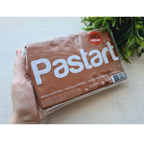 Natural modeling clay Pastart, brown, 1.500 kg