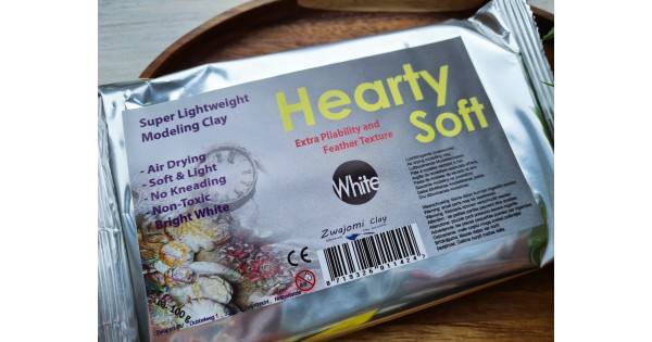 Padico Hearty, magenta, 50 g, pasta modellabile ultra morbida per miniature, gioielli e progetti artigianali - Italia