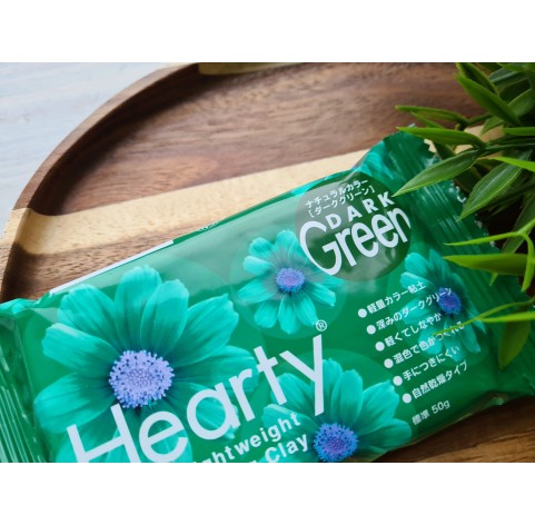 Padico Hearty, dark green, super lightweight modeling clay, 50 g