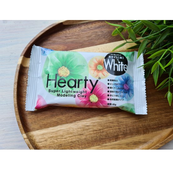 Padico Hearty, white, super lightweight modeling clay, 40 g