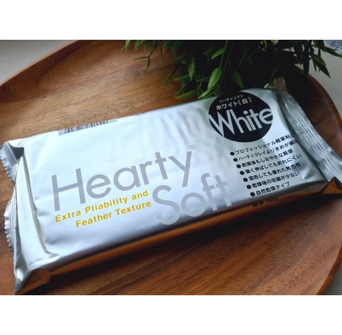Padico Hearty, white, soft lightweight modeling clay, 180 g 