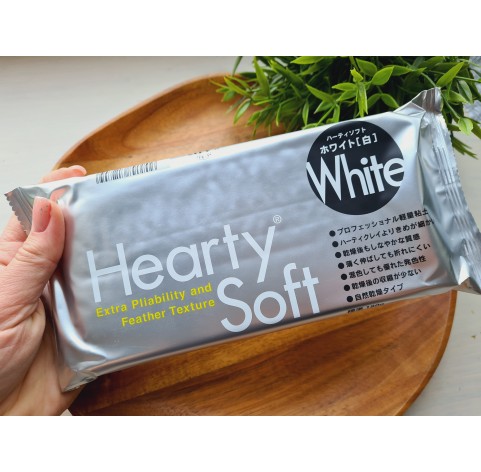 Padico Hearty, white, soft lightweight modeling clay, 180 g 