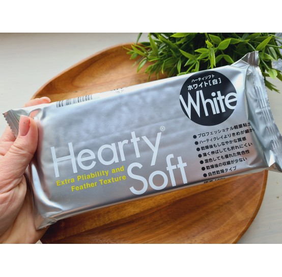 Padico Hearty, white, soft lightweight modeling clay, 180 g 