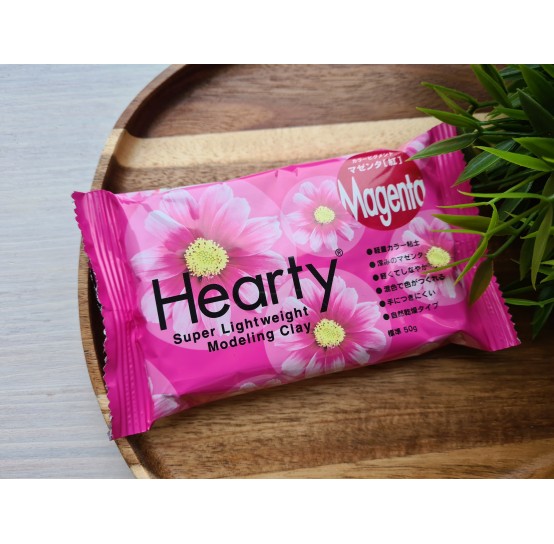 Padico Hearty, magenta, super lightweight modeling clay, 50 g
