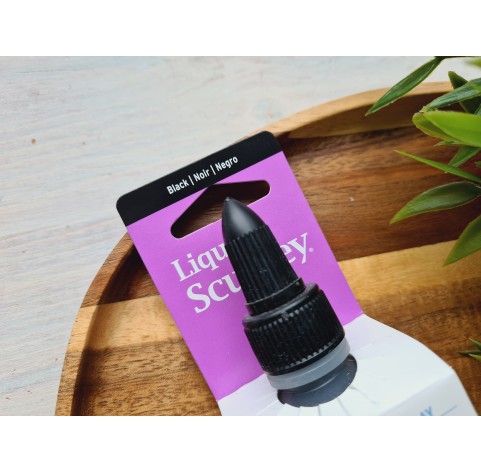 Sculpey, black, liquid polymer clay, 30 ml