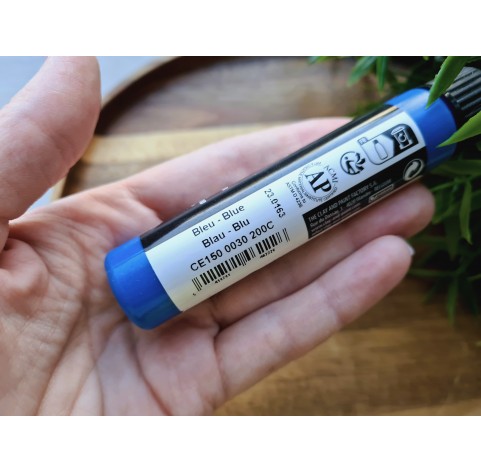 Cernit gel, blue, liquid polymer clay, 30 ml