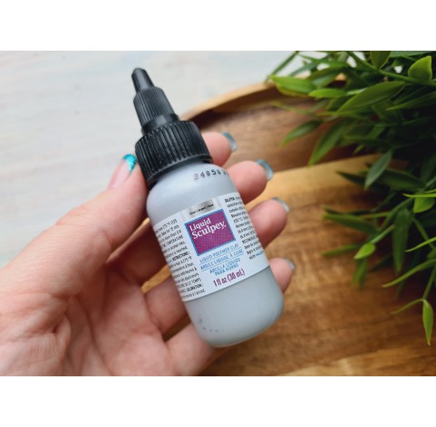 Sculpey, silver, liquid polymer clay, 30 ml