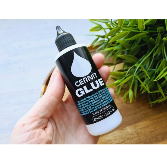 Cernit glue, translucent, liquid polymer clay, 80 ml