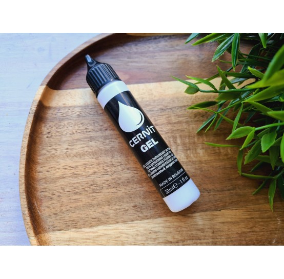 Cernit gel, translucent, liquid polymer clay, 30 ml